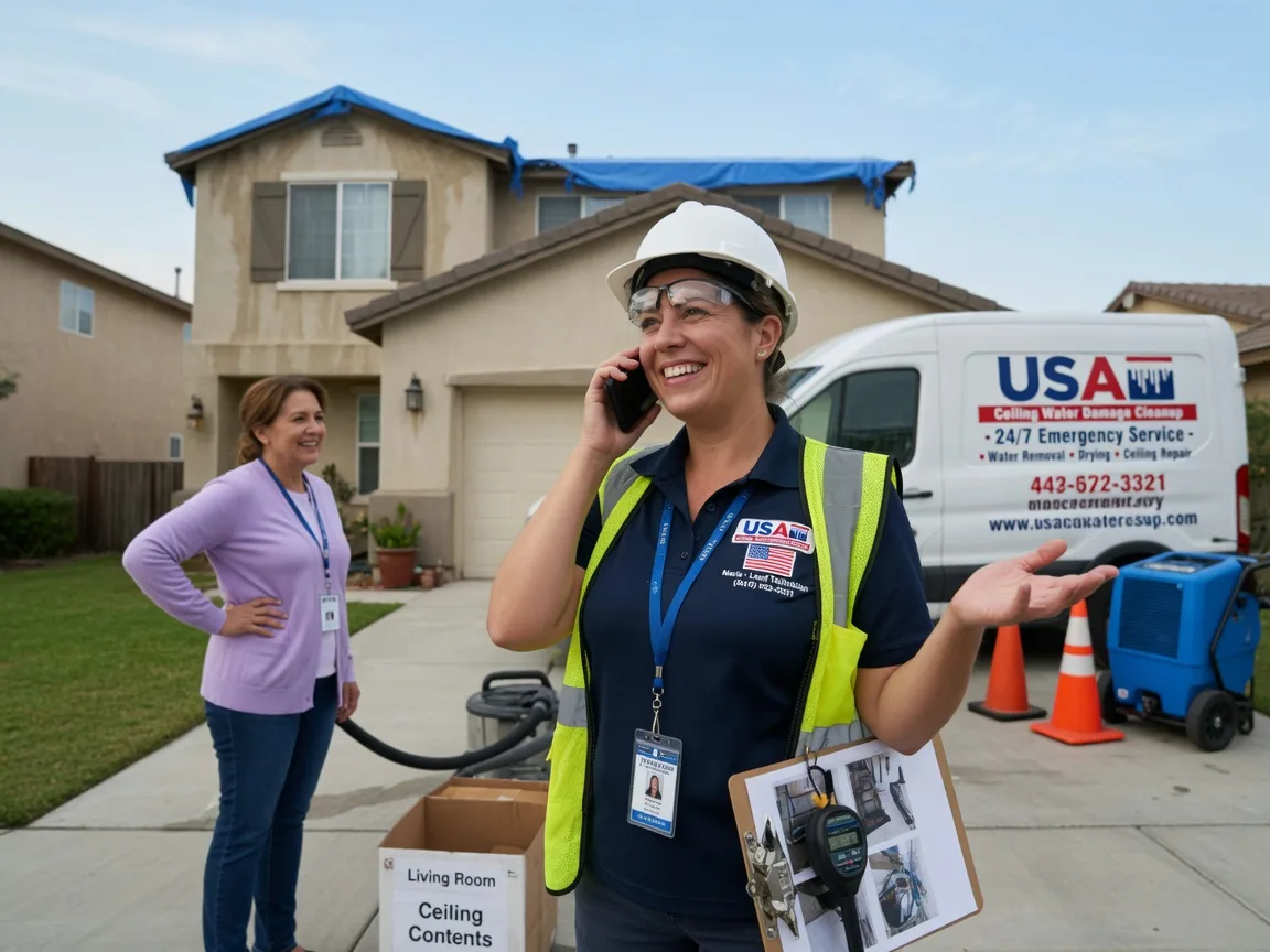 Ceiling Water Damage Restoration West Mansfield, OH FAQs